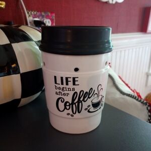 Life begins after coffee Wax Warmer